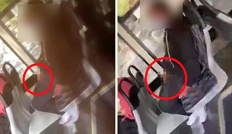İETT otobüsünde yandaki kadına bakıp kendini tatmin etti! 7