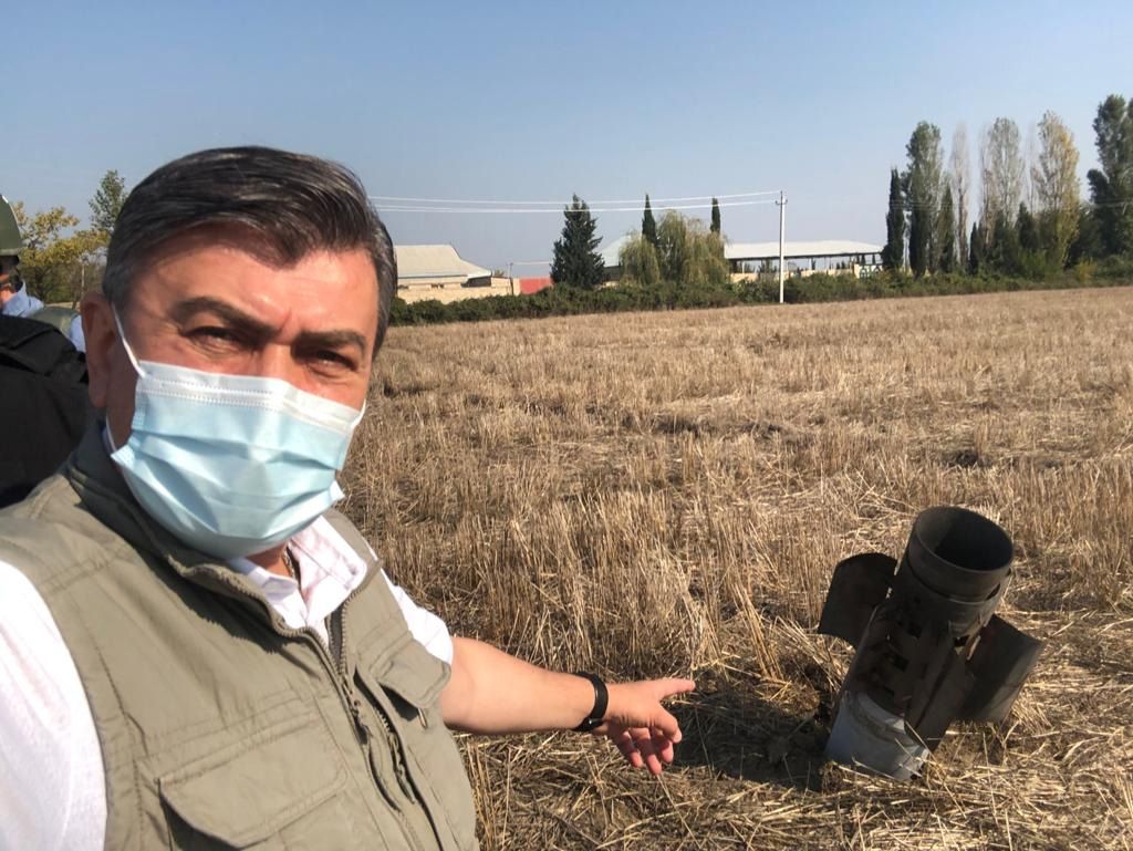 SuperHaber dün 200 havan topunun atıldığı Terter'de! 3
