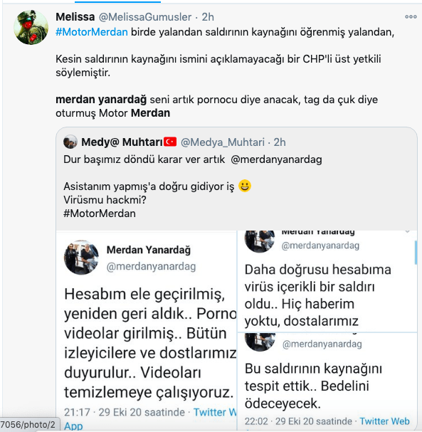 Merdan Yanardağ hesabım hacklendi diye savundu 9