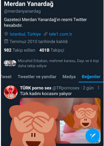 Merdan Yanardağ hesabım hacklendi diye savundu 1