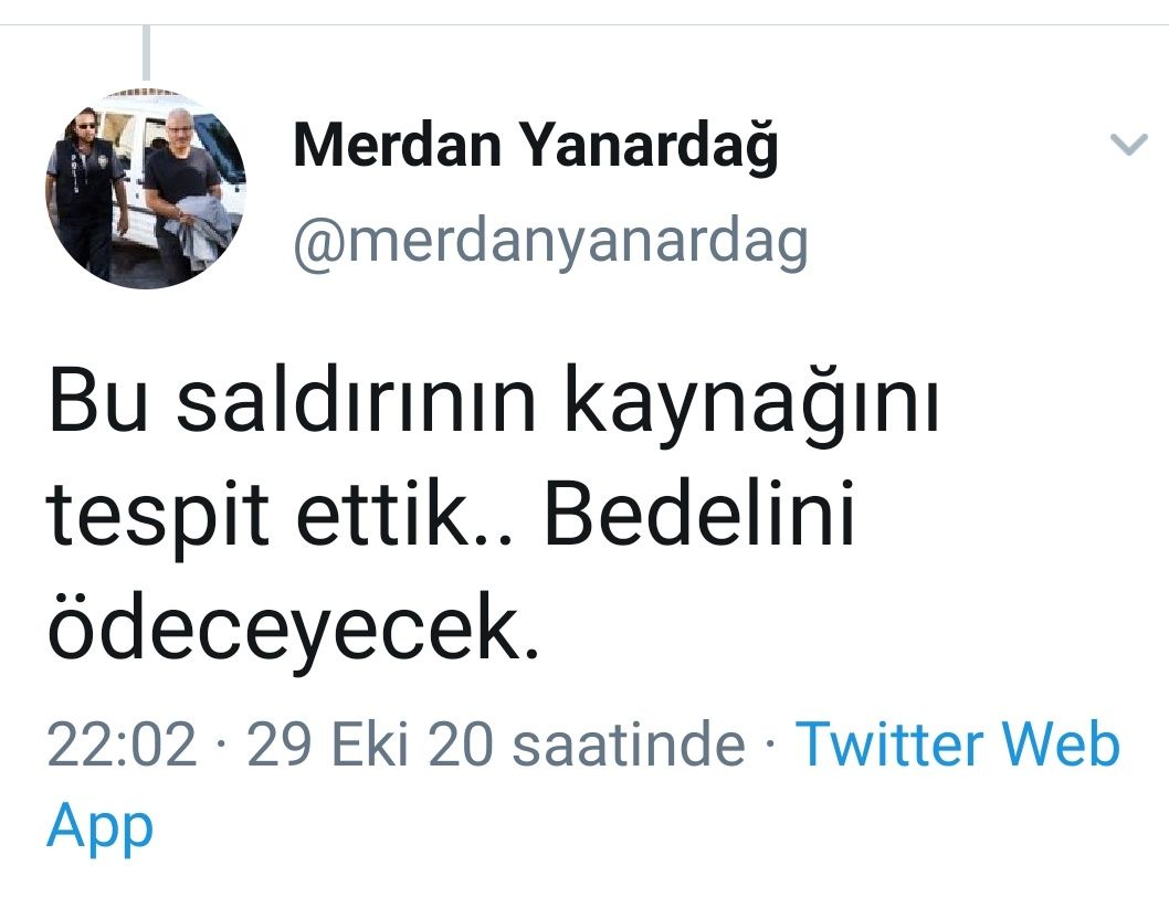 Merdan Yanardağ hesabım hacklendi diye savundu 5