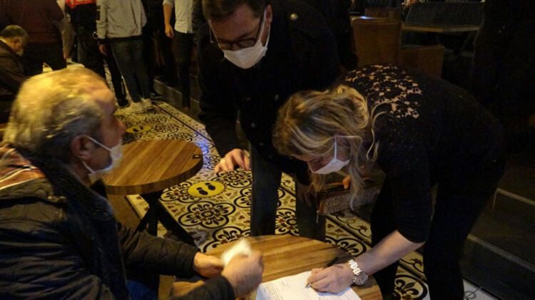 Bursa'da eğlence mekanlarında koronavirüs denetimi! 7