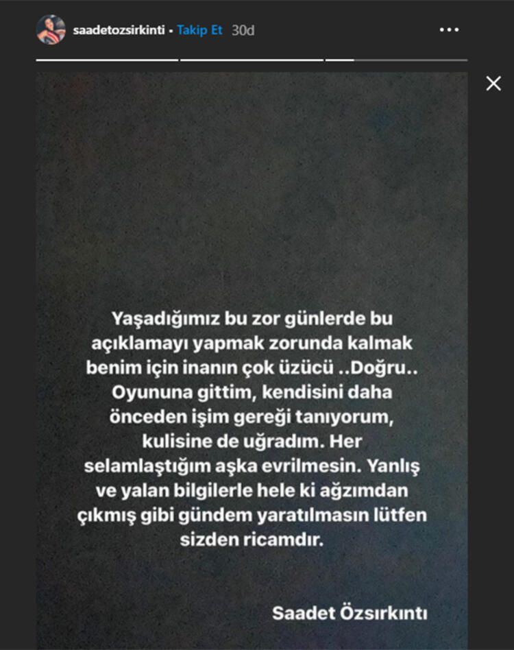 Saadet Özsırkıntı, Cem Yılmaz'la aşk yaşadığı iddialarına açıklık getirdi! 5