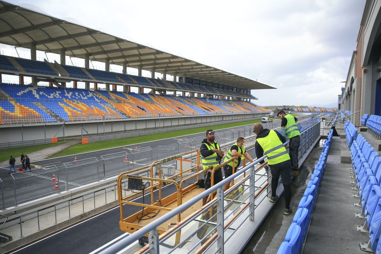 9 yıl sonra Türkiye'ye dönen Formula 1 için İstanbul Park'ta son hazırlıklar 11