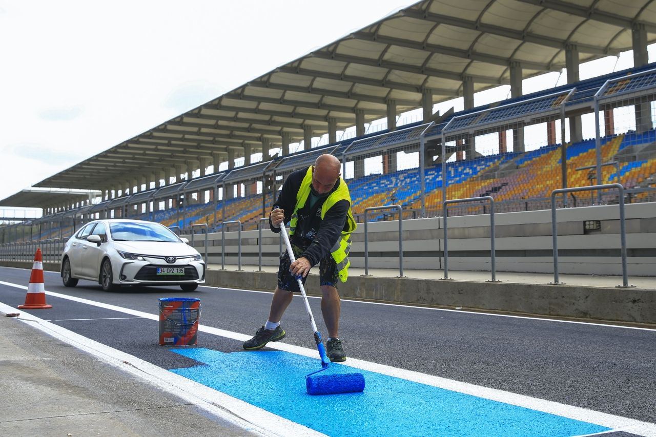 9 yıl sonra Türkiye'ye dönen Formula 1 için İstanbul Park'ta son hazırlıklar 4