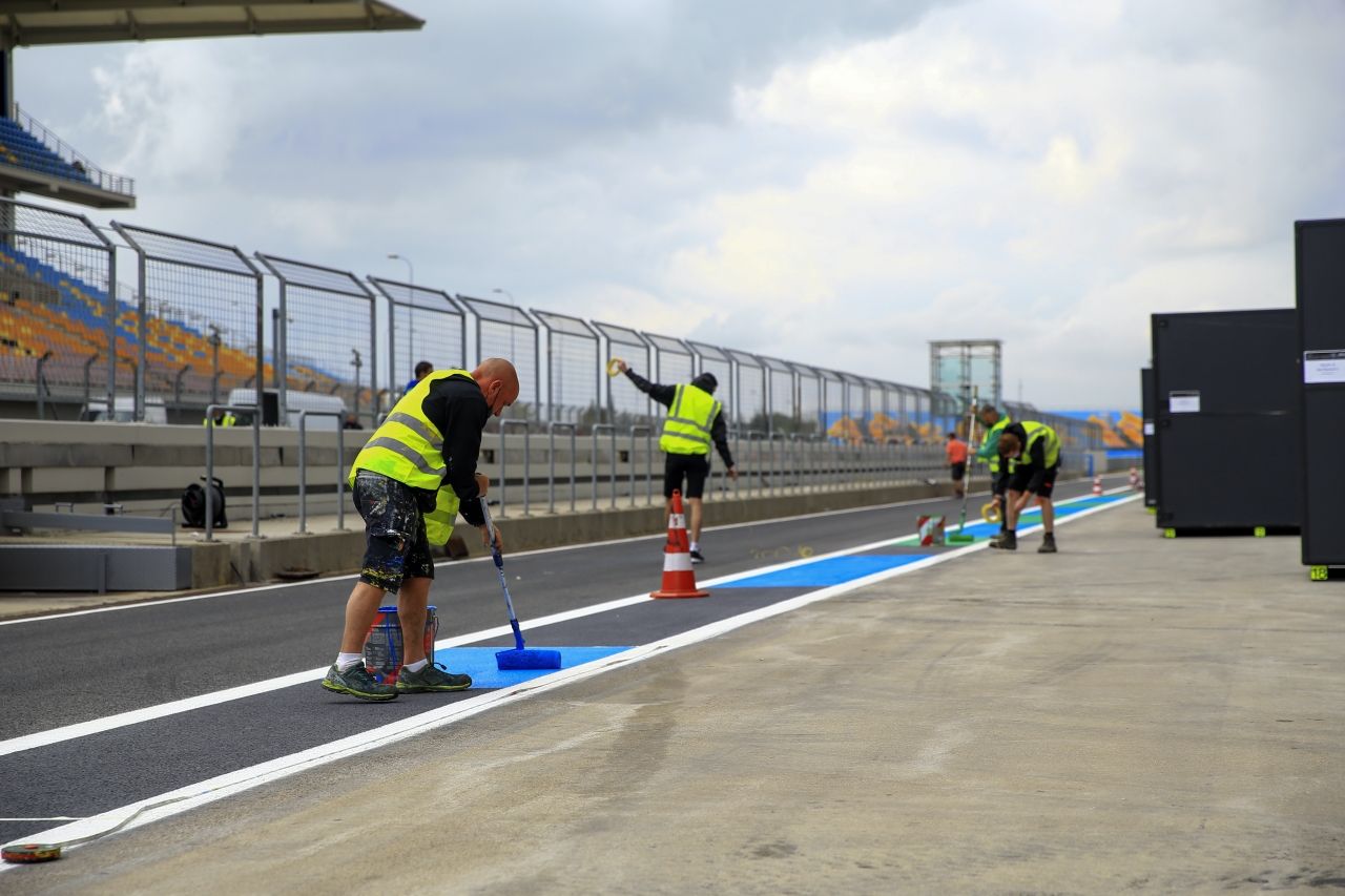 9 yıl sonra Türkiye'ye dönen Formula 1 için İstanbul Park'ta son hazırlıklar 3