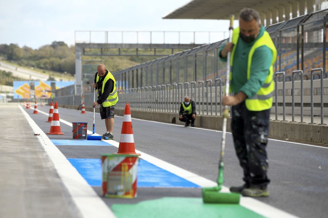 9 yıl sonra Türkiye'ye dönen Formula 1 için İstanbul Park'ta son hazırlıklar 2