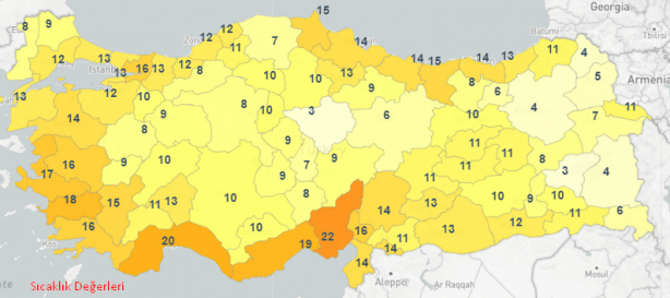 Meteoroloji kar yağışı için uyardı 3