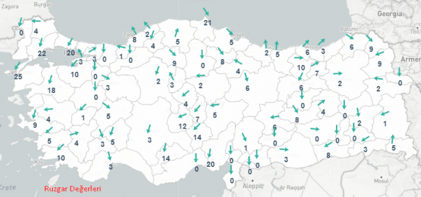 Meteoroloji kar yağışı için uyardı 5