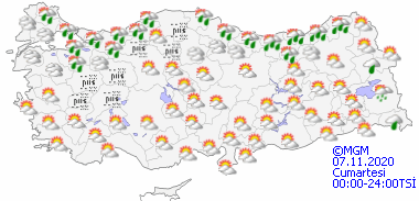 Meteoroloji kar yağışı için uyardı 6