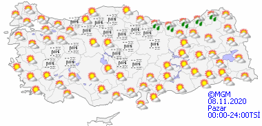 Meteoroloji kar yağışı için uyardı 7