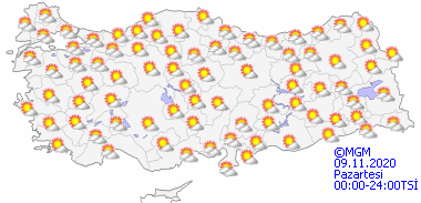 Meteoroloji kar yağışı için uyardı 8