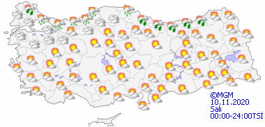 Meteoroloji kar yağışı için uyardı 9