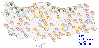 Meteoroloji kar yağışı için uyardı 10