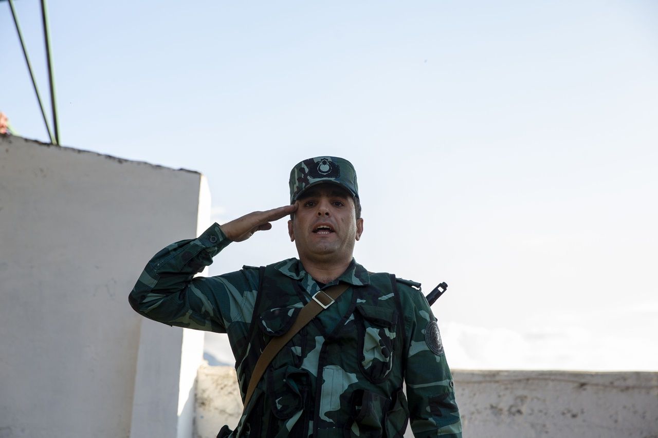 Azerbaycan bayrağı böyle göndere çekildi 9