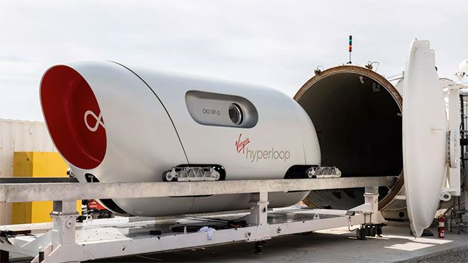 Geleceğin ulaşım aracı Virgin Hyperloop 3