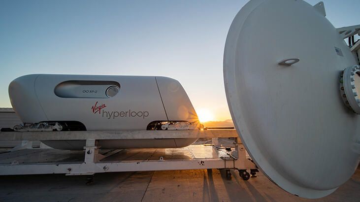 Geleceğin ulaşım aracı Virgin Hyperloop 1