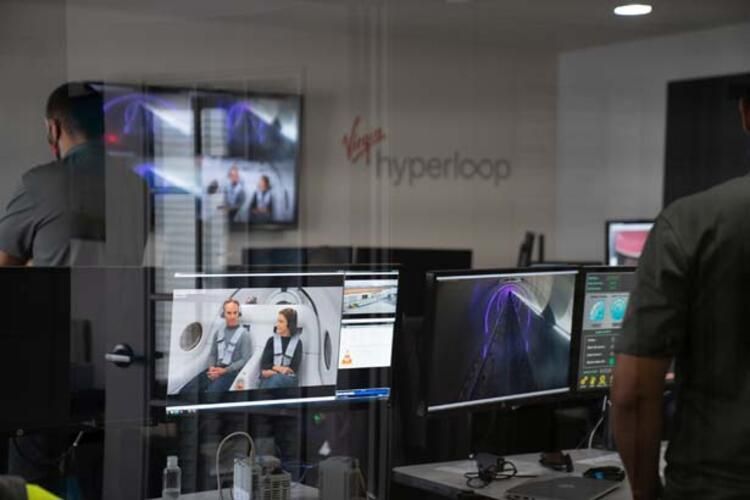 Geleceğin ulaşım aracı Virgin Hyperloop 8