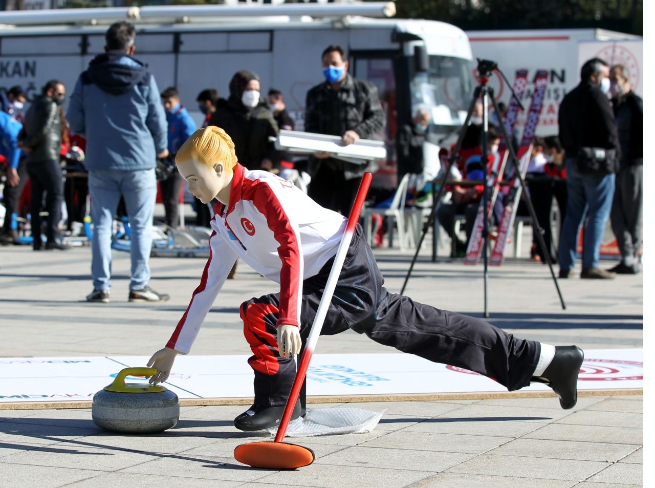 Erzurum'da kış sporları vatandaşlara tanıtıldı 3