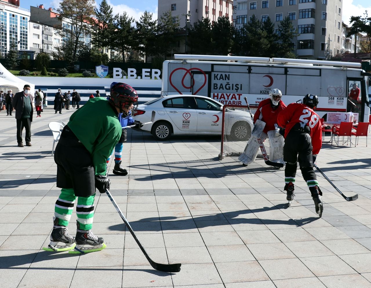 Erzurum'da kış sporları vatandaşlara tanıtıldı 7
