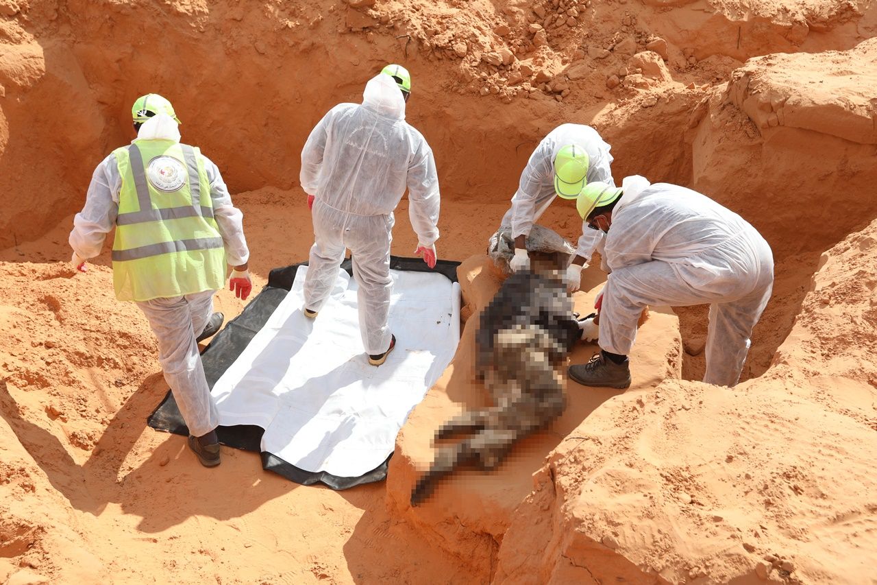 Terhune'de bir toplu mezar daha bulundu 22