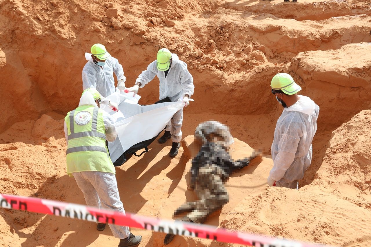 Terhune'de bir toplu mezar daha bulundu 24
