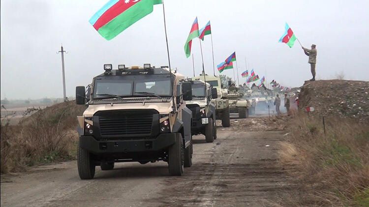 Azerbaycan 27 yıllık işgalin ardından Ağdam'a böyle giriş yaptı! 2