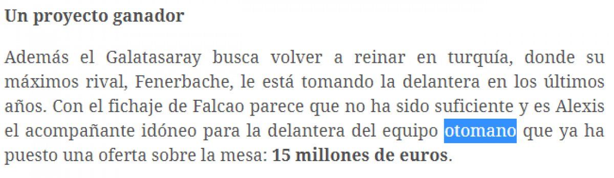 Alexis Sanchez, Galatasaray'a transfer olabilir 5