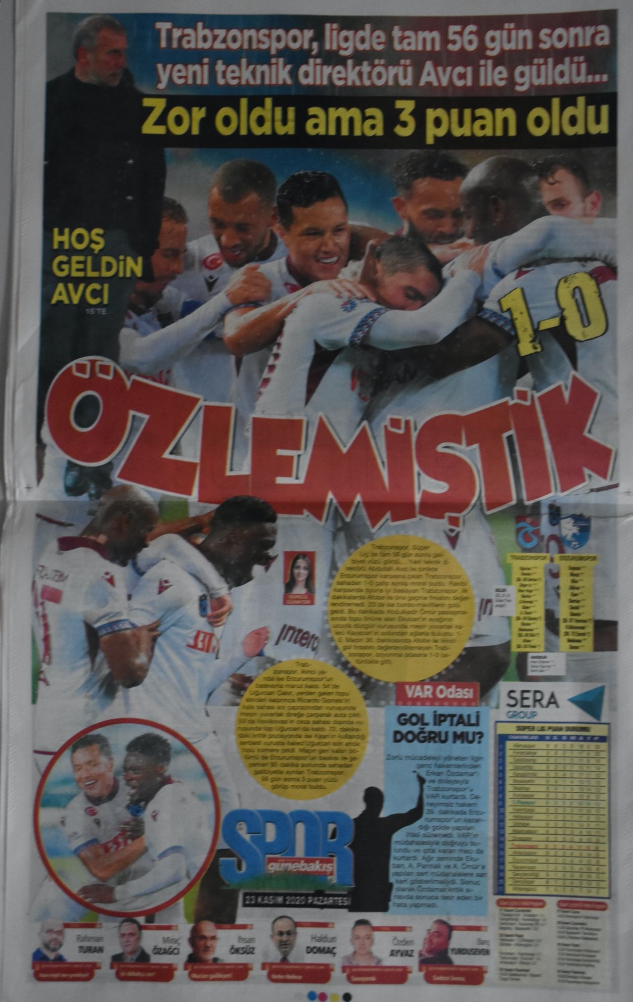 Trabzon yerel basınında galibiyet sevinci 2