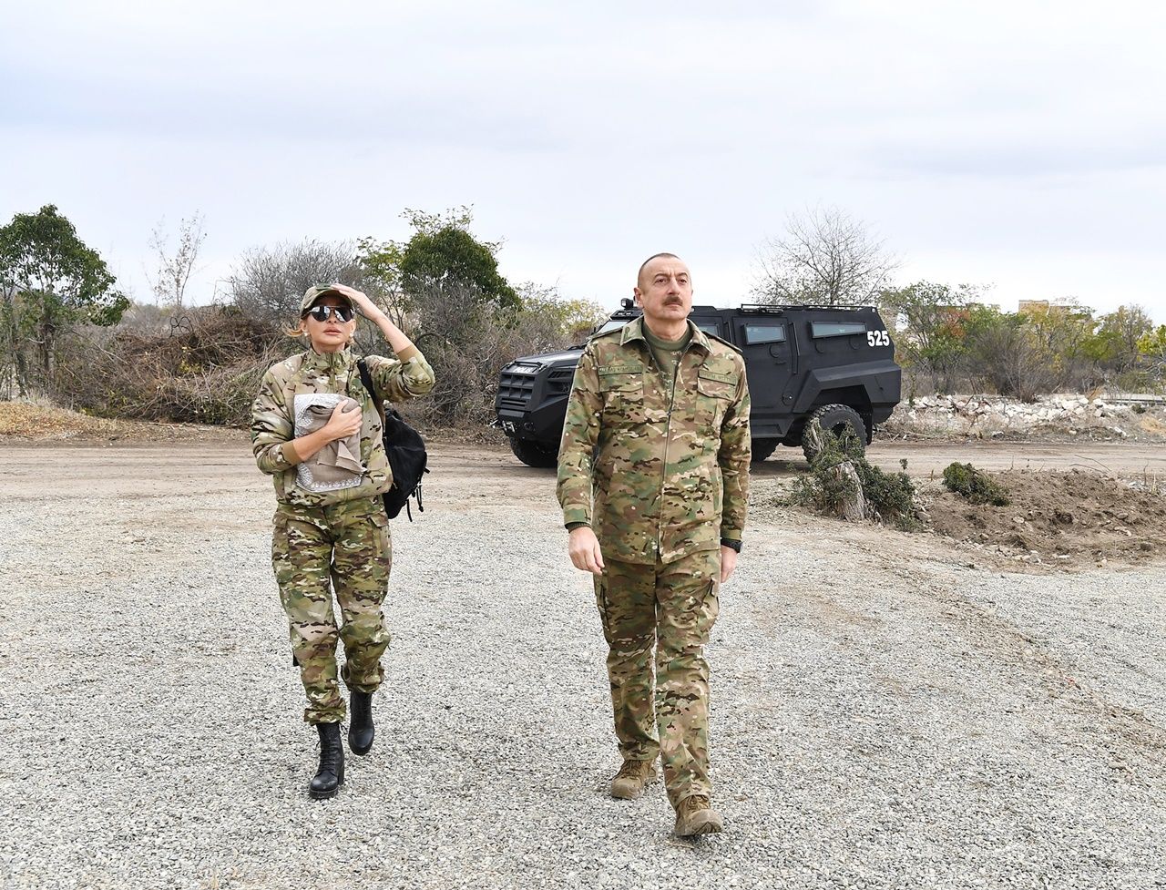 Aliyev çiftinden Ağdam'a ziyaret 8