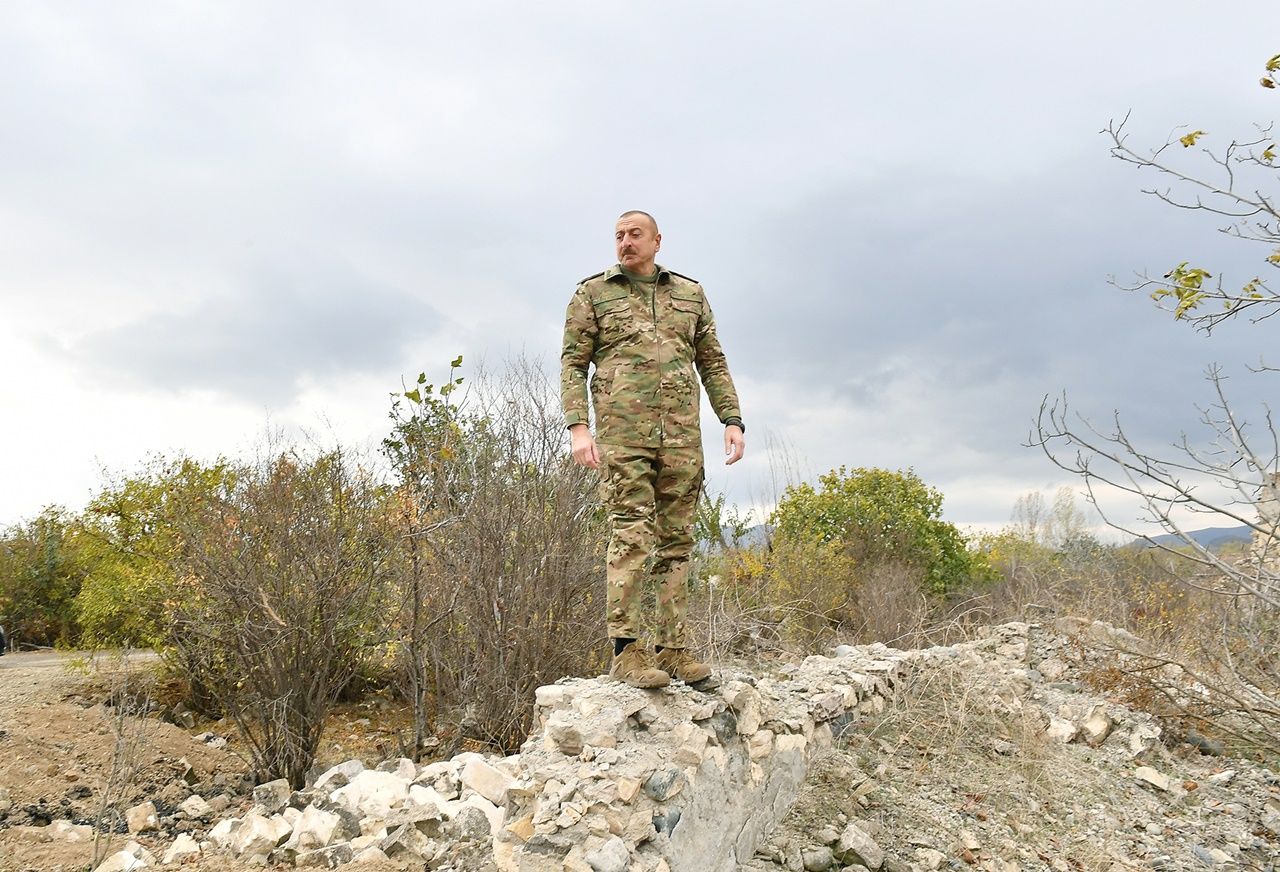 Aliyev çiftinden Ağdam'a ziyaret 10