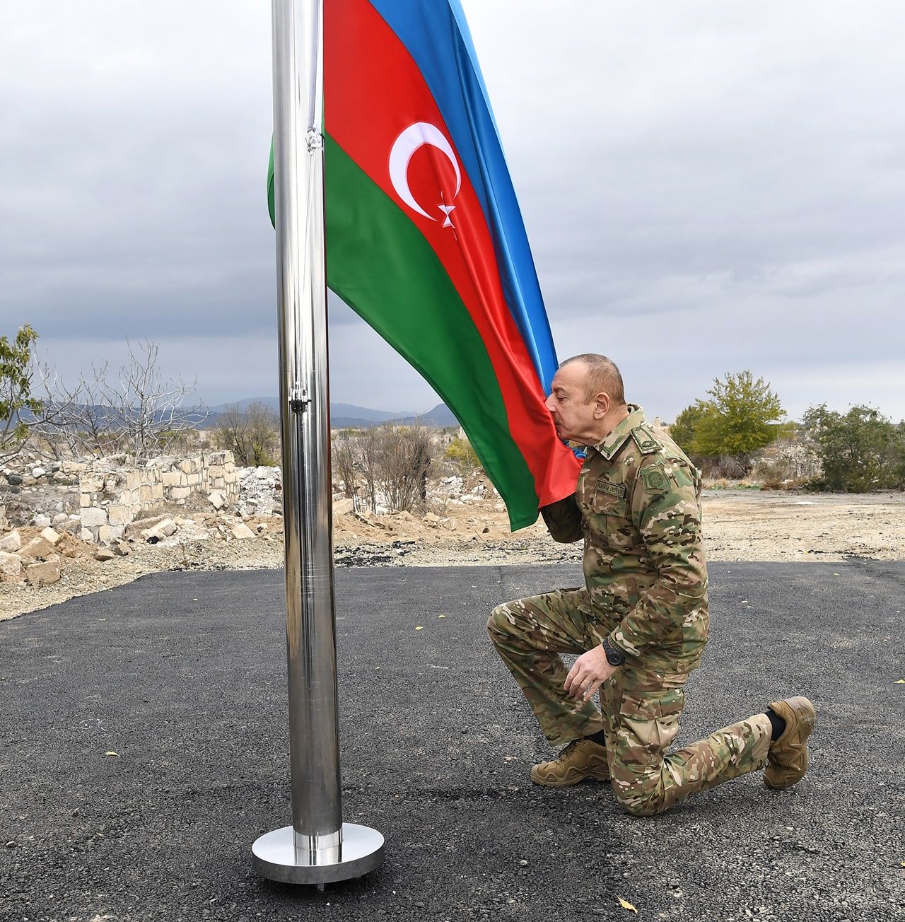 Aliyev çiftinden Ağdam'a ziyaret 15