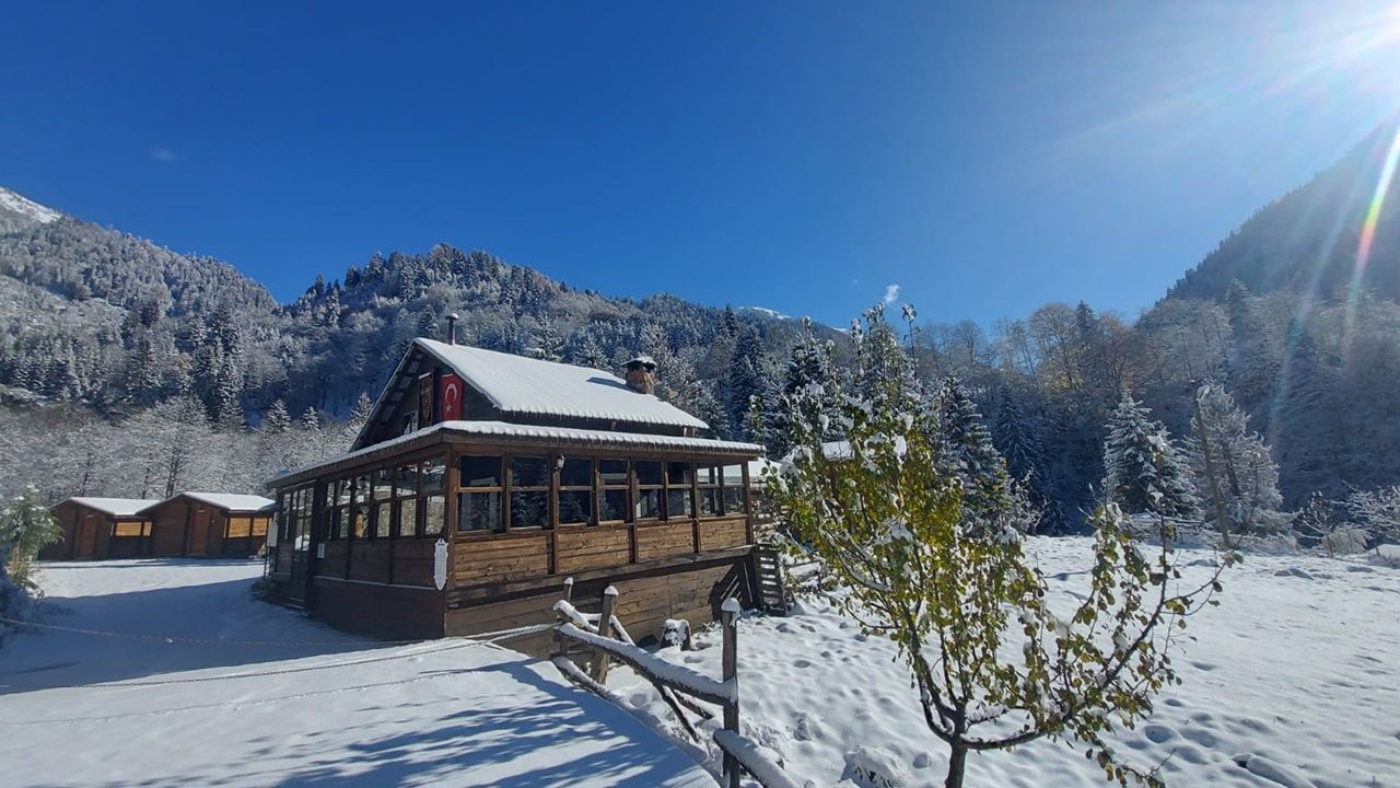 Rize ve Artvin'den kar manzaraları 3