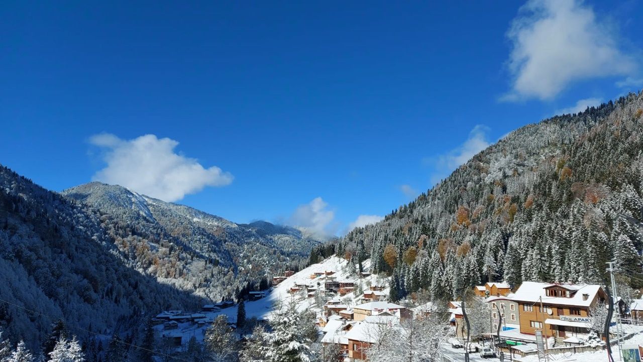 Rize ve Artvin'den kar manzaraları 7