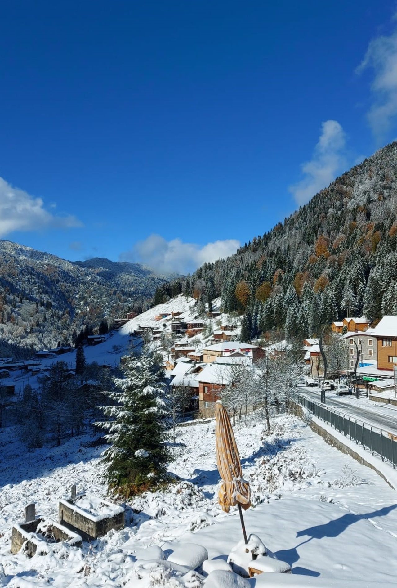 Rize ve Artvin'den kar manzaraları 8