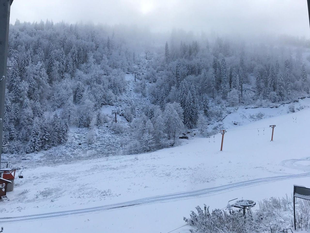 Rize ve Artvin'den kar manzaraları 14