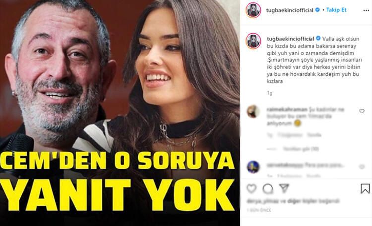 Cem Yılmaz, Tuğba Ekinci'yi duyunca sinirlendi! 2