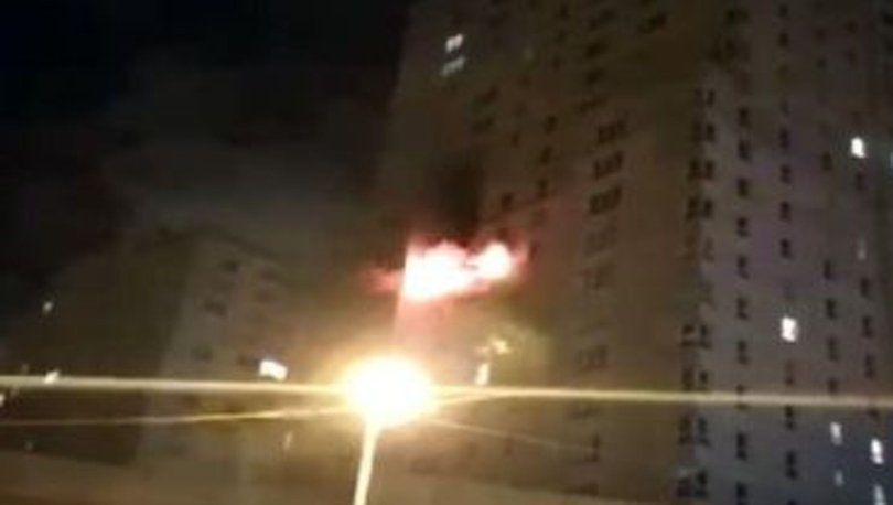 Esenyurt'ta 30 katlı binada yangın 1