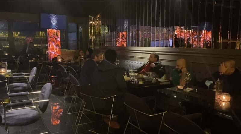 Şişli'de otel terasındaki kafeye baskın! 1