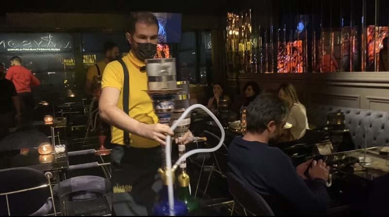 Şişli'de otel terasındaki kafeye baskın! 5