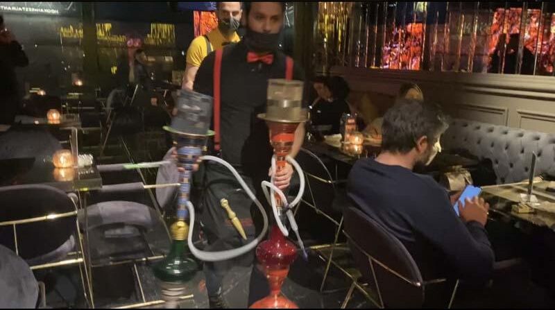 Şişli'de otel terasındaki kafeye baskın! 6