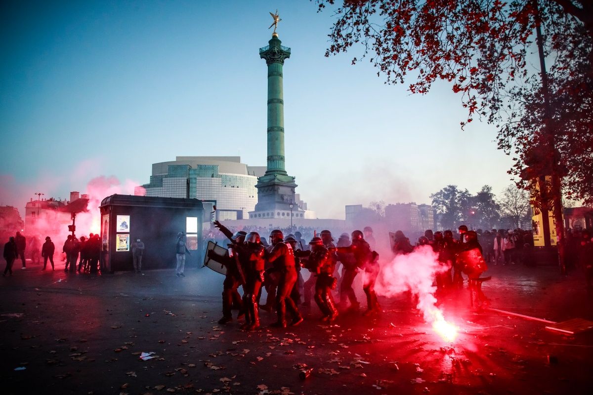 Fransa'dan dehşete düşüren manzaralar 16