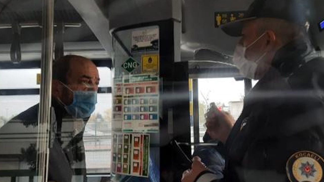 HES kodu olmadan otobüse binmek isteyince polis çağırıldı! 1
