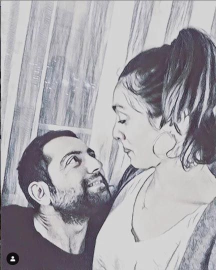 Gülben kocasıyla pozunu paylaştı 13