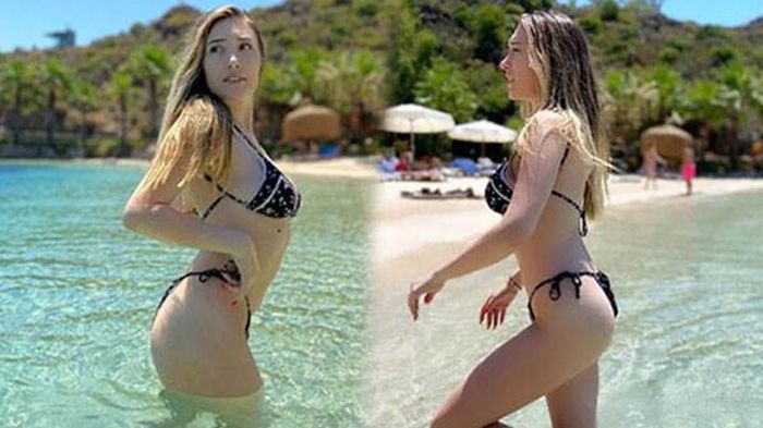Dekolteli pozlarıyla olay olan Yasmin Erbil'e Mehmet Ali Erbil'den sansür! 9