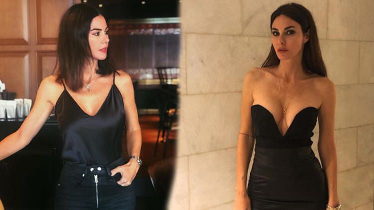 Karlar üzerinde mayolu pozlar veren Defne Samyeli, fit vücuduyla göz kamaştırdı! 8