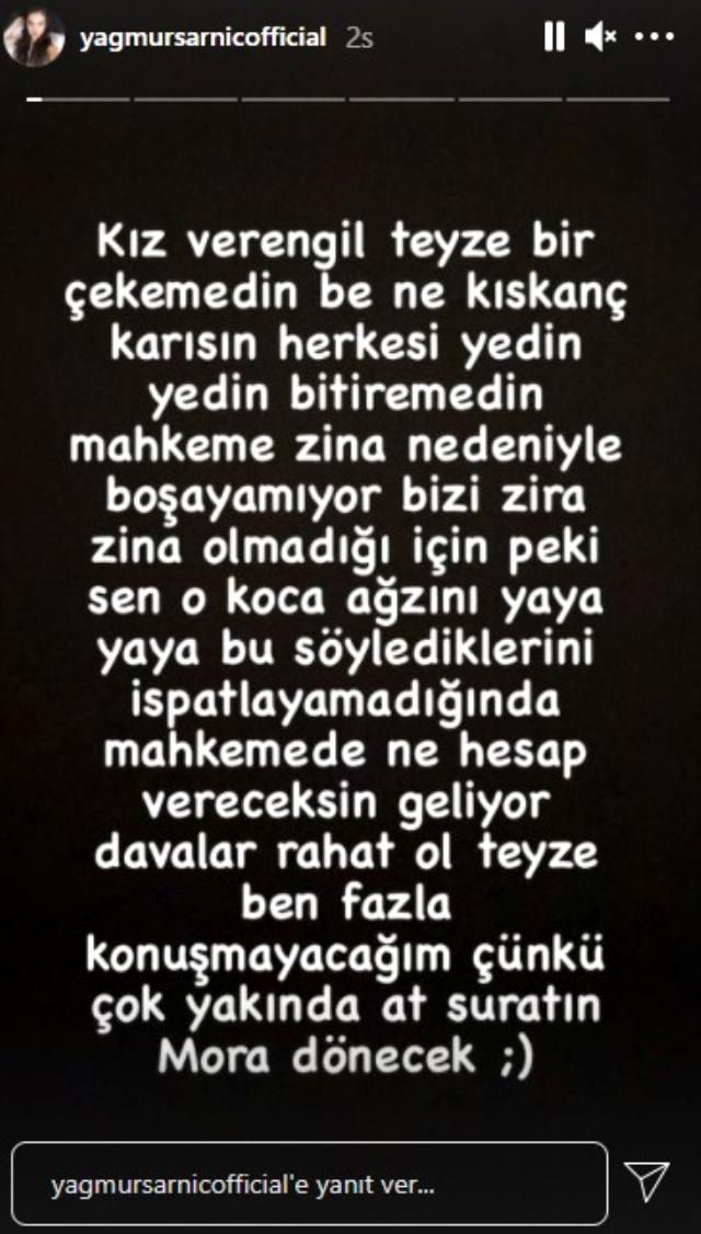 Yağmur Sarnıç'tan 'Bekaretimi anneme inat verdim' diyen Seren Serengil'e ağza alınmayacak sözler! 3
