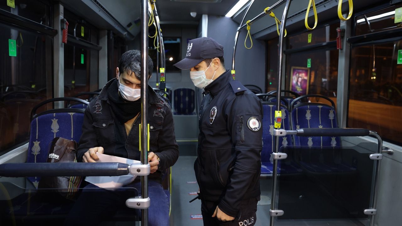 56 saat sürecek sokağa çıkma yasağı başladı 11