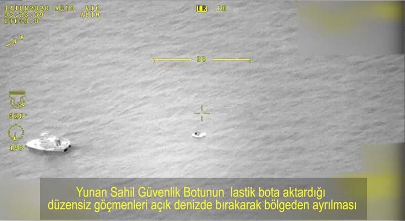 Yunanistan'ın, göçmenleri ölüme terk ettiği anlar görüntülendi! 3