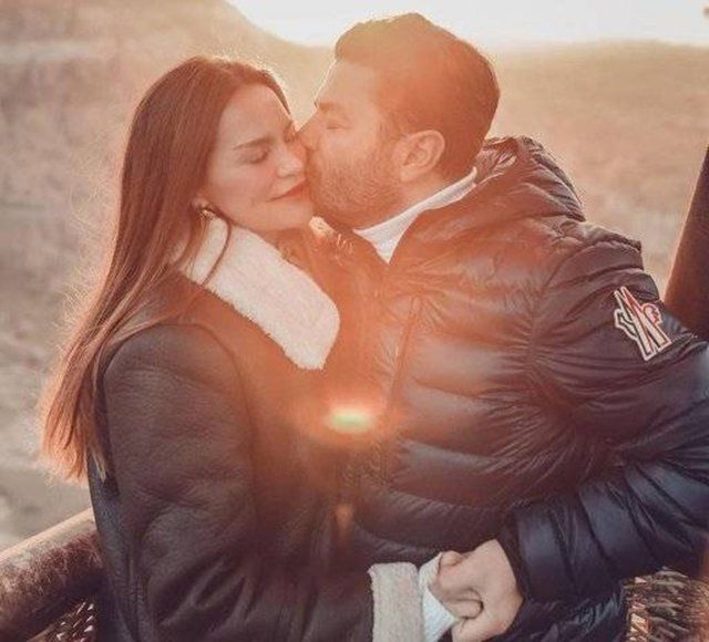 Ebru Şallı ile eşi Uğur Akkuş, Kapadokya'da... 1